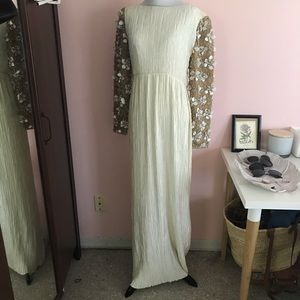 Vintage Mary McFadden wedding dress